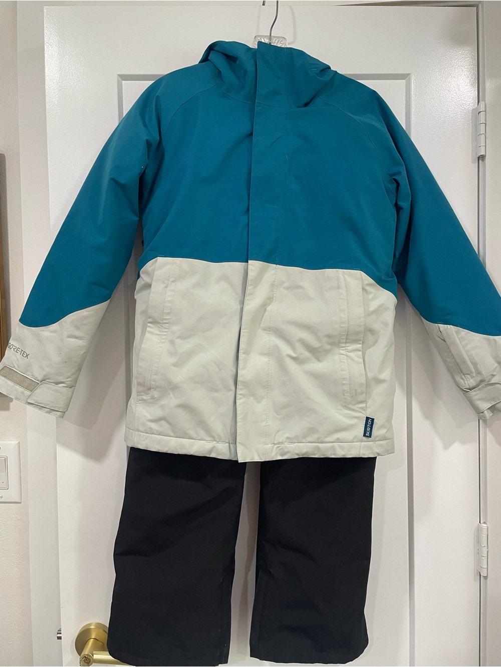 Burton Youth Gore-Tex Stark Ski Jacket And Pants Room-To-Grow Medium